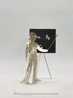 Micro sculpture "Teacher-Man"  Alpakas NM11102A